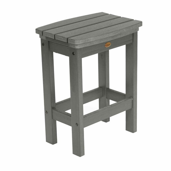 Highwood Lehigh Bar Stool - Counter Height, Outdoor, Eco-friendly, Synthetic Wood