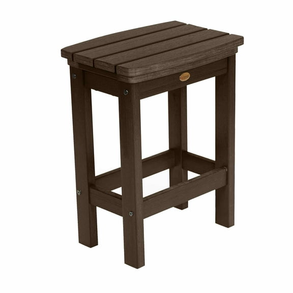 Highwood Lehigh Bar Stool - Counter Height, Outdoor, Eco-friendly, Synthetic Wood