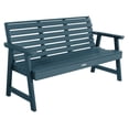 thumbnail image 1 of Highwood Weatherly 5-foot Garden Bench - 2-Person, Eco-friendly, Synthetic Wood, 1 of 8