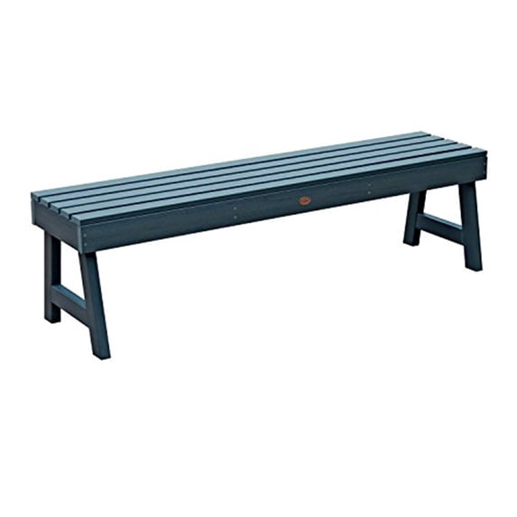 Highwood Weatherly 5ft Picnic Bench - 2-Person, Eco-friendly, Synthetic Wood