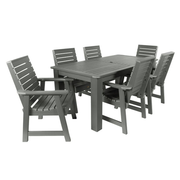 Highwood Weatherly 7pc Rectangular Dining Set