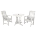 thumbnail image 1 of Highwood's 36" Round 3-pc Lehigh Dining Set - Dining Height, Outdoor, Eco-friendly, Synthetic Wood, 1 of 10