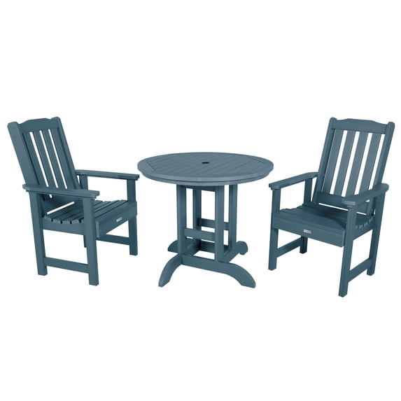 Highwood 3pc Lehigh Round Dining Set - Dining Height