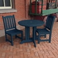 thumbnail image 1 of Highwood's 36" Round 3-pc Lehigh Dining Set - Dining Height, Outdoor, Eco-friendly, Synthetic Wood, 1 of 9