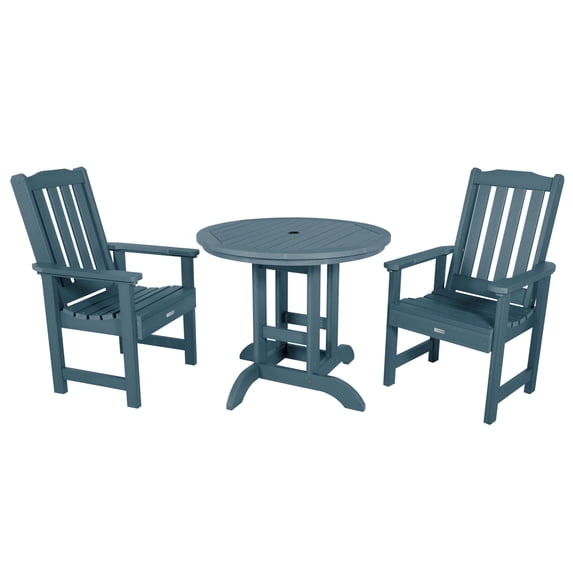 Highwood 3pc Lehigh Round Dining Set - Dining Height