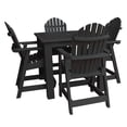thumbnail image 1 of Highwood's 42" x 42" Square 5-pc Hamilton Dining Set - Counter Height, Outdoor, Eco-friendly, Synthetic Wood, 1 of 7