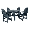 thumbnail image 1 of Highwood's 42" x 42" Square 5-pc Hamilton Dining Set - Counter Height, Outdoor, Eco-friendly, Synthetic Wood, 1 of 10