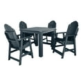 thumbnail image 1 of Highwood's 42" x 42" Square 5-pc Hamilton Dining Set - Counter Height, Outdoor, Eco-friendly, Synthetic Wood, 1 of 7