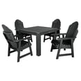 thumbnail image 1 of Highwood's 42" x 42" Square 5-pc Hamilton Dining Set - Dining Height, Outdoor, Eco-friendly, Synthetic Wood, 1 of 10