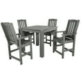 thumbnail image 1 of Highwood's 42" x 42" Square 5-pc Lehigh Dining Set - Counter Height, Outdoor, Eco-friendly, Synthetic Wood, 1 of 5