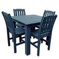 thumbnail image 1 of Highwood's 42" x 42" Square 5-pc Lehigh Dining Set - Counter Height, Outdoor, Eco-friendly, Synthetic Wood, 1 of 10