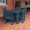 thumbnail image 1 of Highwood's 42" x 42" Square 5-pc Lehigh Dining Set - Dining Height, Outdoor, Eco-friendly, Synthetic Wood, 1 of 10