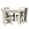thumbnail image 1 of Highwood's 42" x 42" Square 5-pc Lehigh Dining Set - Dining Height, Outdoor, Eco-friendly, Synthetic Wood, 1 of 2