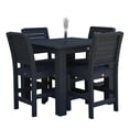 thumbnail image 1 of Highwood Furniture Weatherly 5pc Square Counter Dining Set-Finish:Black,Shape:Square, 1 of 10
