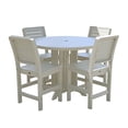 thumbnail image 1 of Highwood Furniture Weatherly 5pc Round Counter Dining Set, 1 of 10