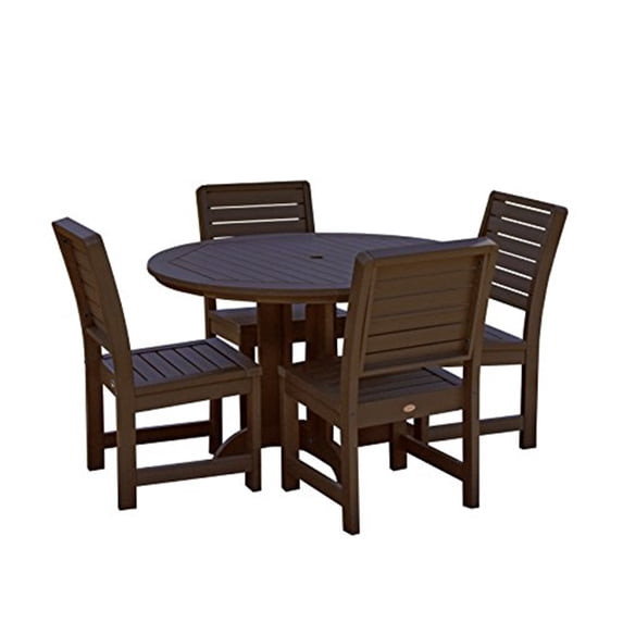 Highwood Furniture Weatherly 5pc Round Dining Set