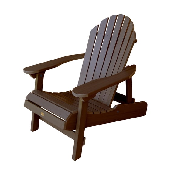 Highwood's Hamilton Adirondack Chair - Folding & Reclining, Outdoor, Eco-friendly, Synthetic Wood
