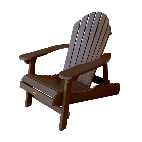 Highwood's Hamilton Adirondack Chair - Folding & Reclining, Outdoor, Eco-friendly, Synthetic Wood