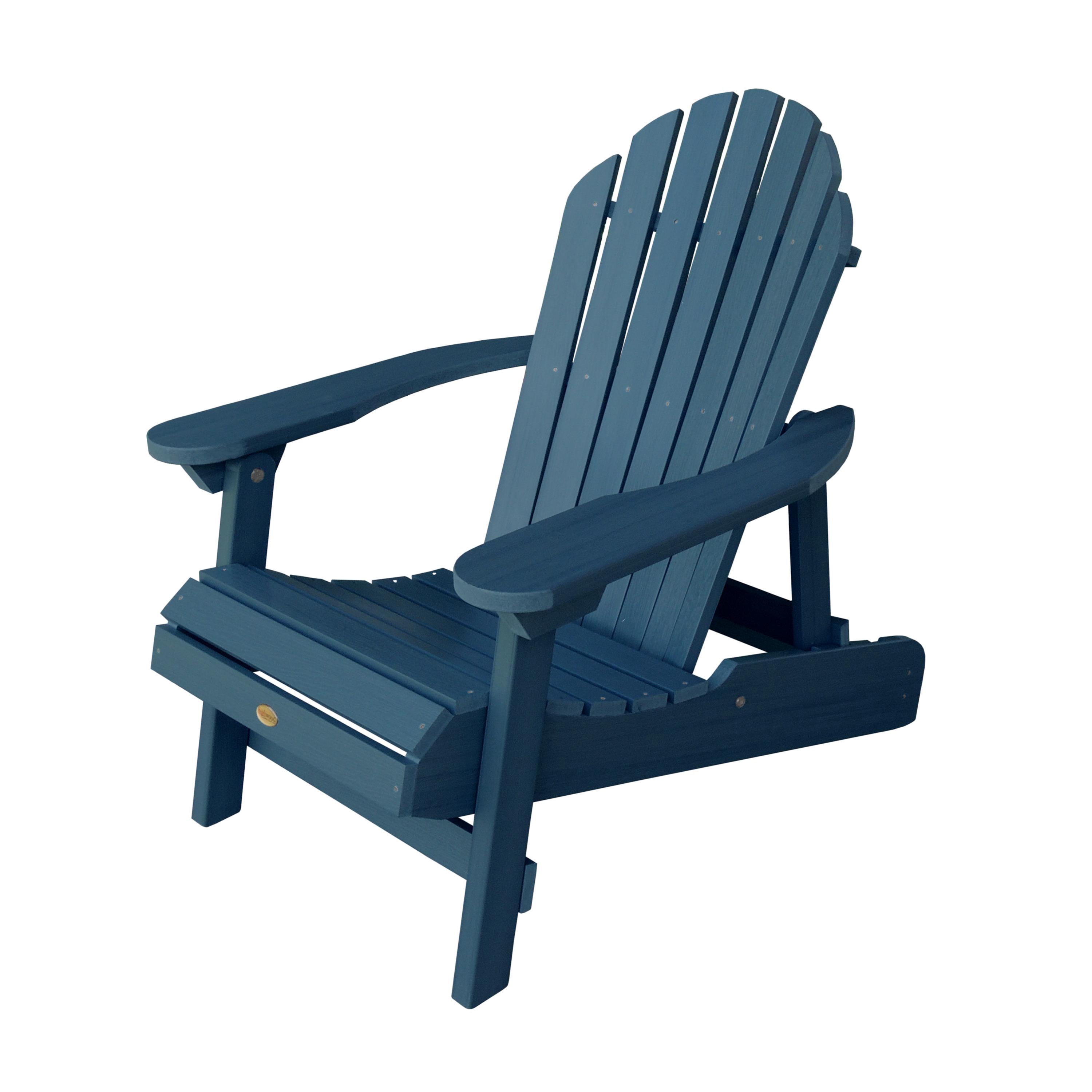 Hamilton Folding & Reclining Adirondack Chair-Finish:Nantucket Blue