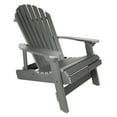 thumbnail image 1 of Highwood's King Hamilton Adirondack Chair - Folding and Reclining, Outdoor, Eco-friendly, Synthetic Wood, 1 of 4