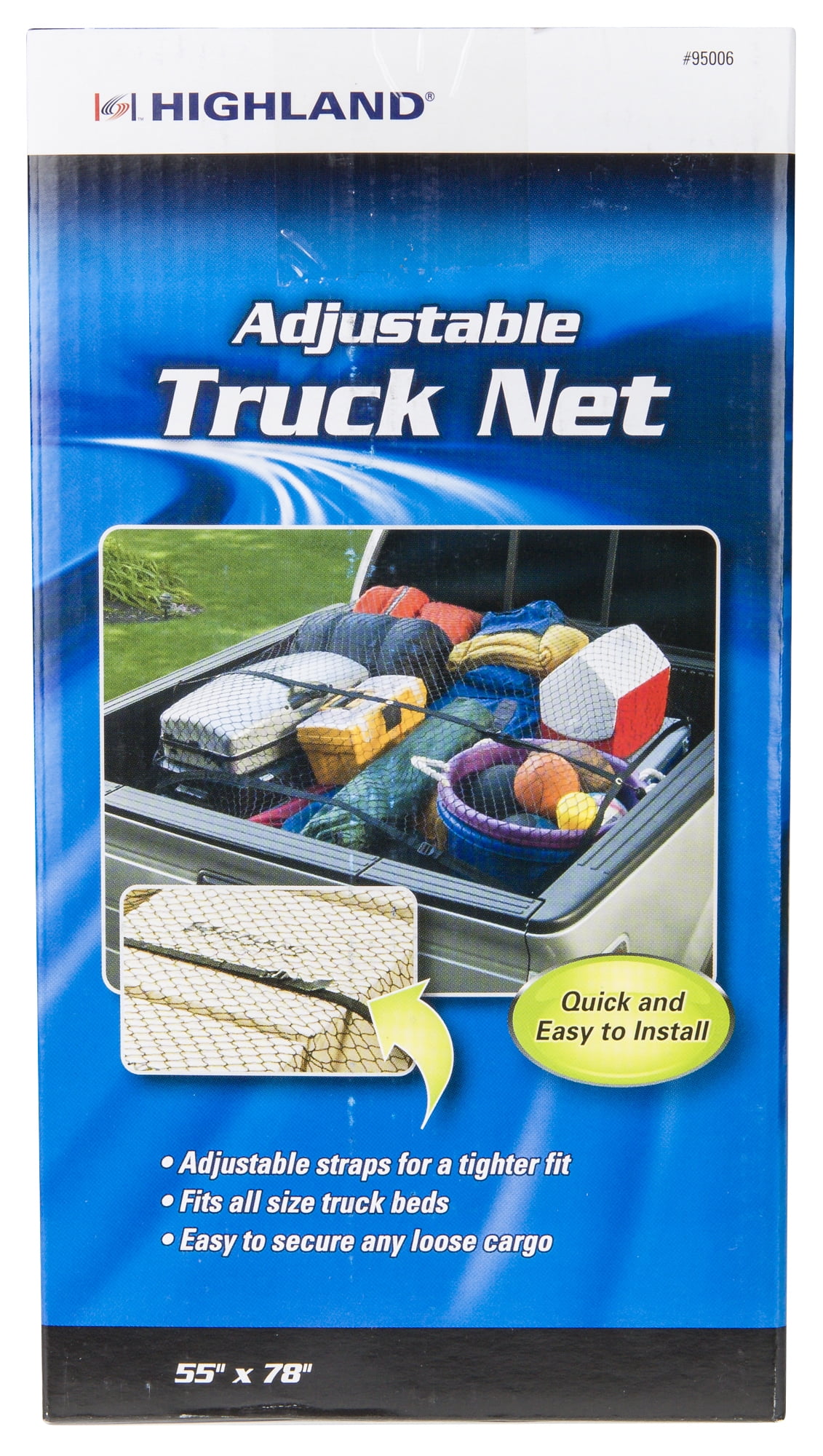 Higland Adjustable Truck Cargo Net