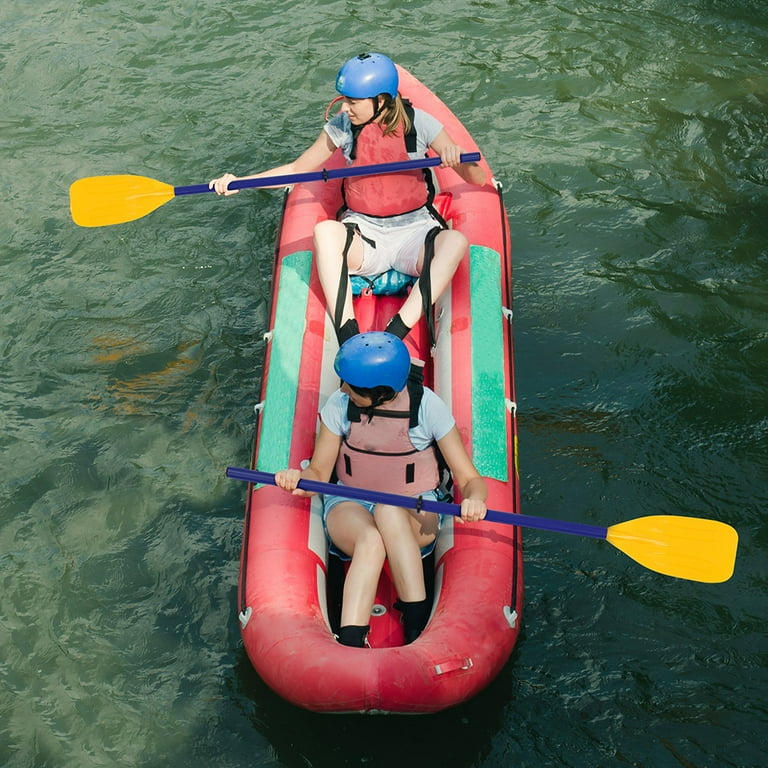 Higoodz Canoe Oar,1Pair Detachable Kayak Canoe Inflatable Boat Paddle Oar  Watersports Accessory, Kayak Paddle 
