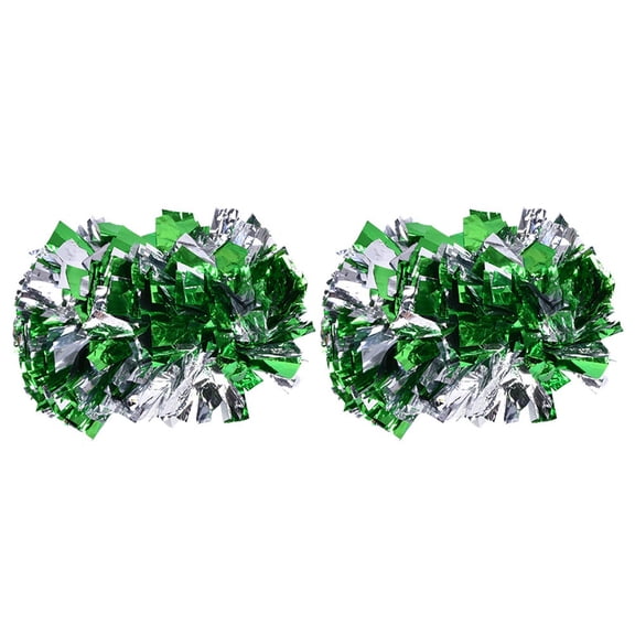Higoodz Cheerleader Pim Poms, 1 Pair Cheerleader Aerobics Pom Poms Pompoms for Dance Party School Sports Competition, Cheerleading Poms