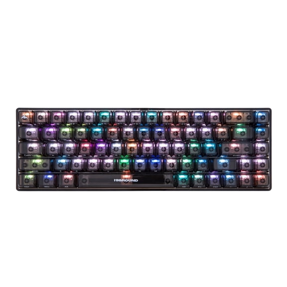 Higround Clear Obsidian Basecamp 65 Mechanical Keyboard