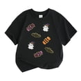 thumbnail image 1 of Hihipz Big Boy's Graphic T Shirt Halloween Pumpkin Tees Base Layer Casual Tops,Sizes 8-9, 1 of 4