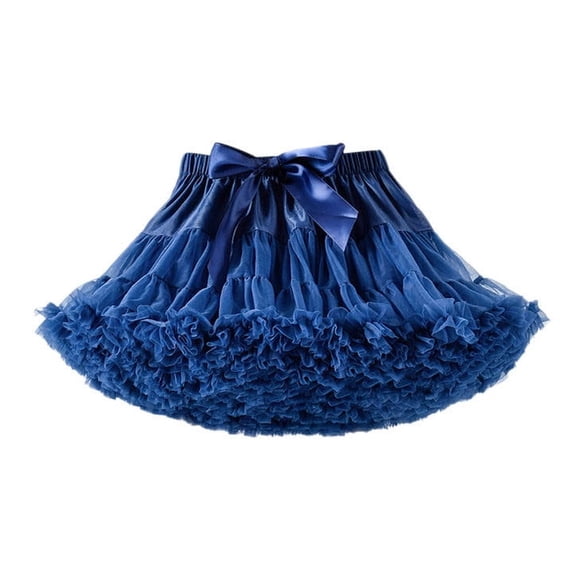 Hihipz Big Girls Skirts Soft Mesh Tutu Skirt Bowknot Princess Tulle Skirt