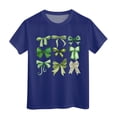 thumbnail image 1 of Hihipz Big Girls T-Shirt Basic Solid Short Sleeve Crewneck Tee Tops Casual Summer Simple Tshirt,Sizes 12-13, 1 of 4