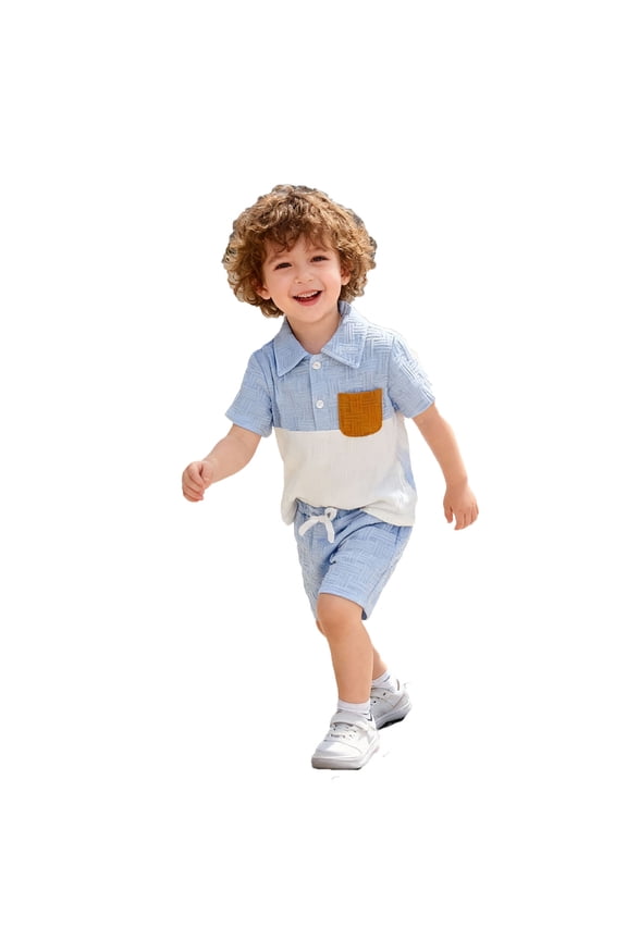 Infant Boy's Outfit Sets Casual Daily Play And School Activities Stylish Outfits,2Pc