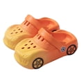 thumbnail image 1 of Hihipz Little Boys Garden Clogs Cartoon Car Design Clogs Breathable Non Lightweight Summer Sandals Beach Slippers, 1 of 7