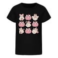 thumbnail image 1 of Hihipz Little Boys Graphic T Shirt Halloween Pumpkin Tees Daily Wear Soft Tops,Sizes 6-7, 1 of 4