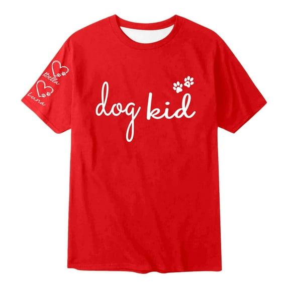 Hihipz Little Boys T Shirt Summer Crew Neck Graphic Tees Casual Comfortable Graphic T-Shirt,Sizes 5-6