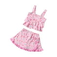 thumbnail image 1 of Hihipz Little Girls Swimsuit Rainbow Two Piece Bikini 3-14Y Pool Hot Spring Natatorium Bathing Suit,Sizes 7-8, 1 of 5