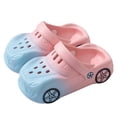 thumbnail image 1 of Hihipz Toddler Boys Garden Clogs Cartoon Car Design Clogs Breathable Non Lightweight Summer Sandals Beach Slippers, 1 of 9