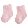thumbnail image 1 of Hihipz Toddler Boys Girls Solid Terry Ankle Socks Soft Thick Knit Socks Everyday Home Casual Socks, 1 of 6