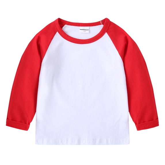 Hihipz Toddler Boys Tee Shirts Long Sleeve Cartoon Graphic Crewneck Casual Basic Unisex Comfortable Tshirts,Sizes 18-24M