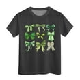 thumbnail image 1 of Hihipz Toddler Girls T-Shirt Basic Solid Short Sleeve Crewneck Tee Tops Casual Summer Simple Tshirt,Sizes 3-4, 1 of 4