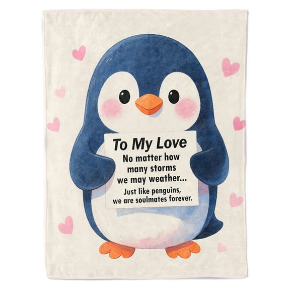 HiiKaa Wedding Gifts for Couples,Bridal Shower Gift for Bride to Be,Best Bride Gifts for Wedding Day,Unique Newlywed Gifts for Couples,To My Love Throw Blanket 60 x 50 in,Beige