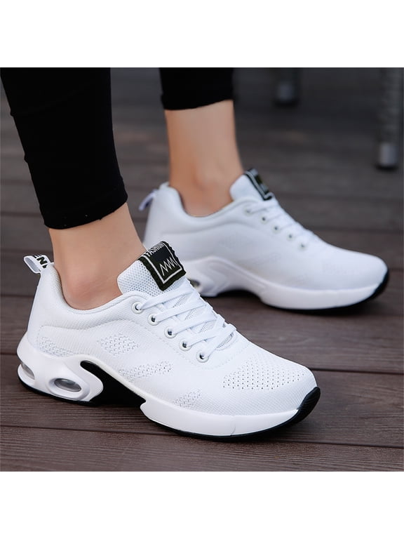 Women's Light Walking Sneaker Air Cushion Sports Running Fashion Shoes