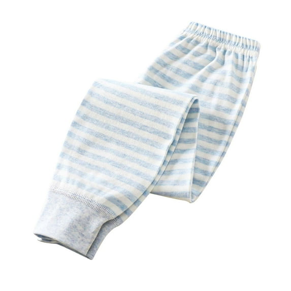 Hiijoy Big Boy's Pajama Pants Cotton Soft Sleep Pants Elastic Waist Trousers Homewear