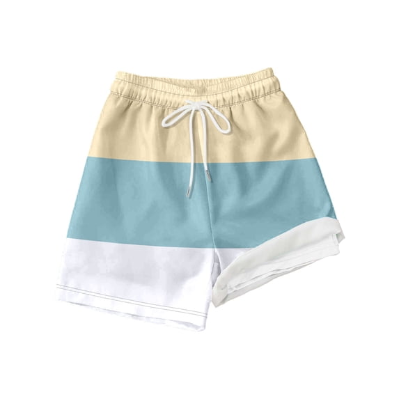 Hiijoy Big Boys Beach Swimming Trunks Compression Liner Stretch Board Shorts, Sizes 8-9Y