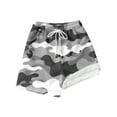 thumbnail image 1 of Hiijoy Big Boys Camouflage Swimming Shorts Compression Liner Quick Drying Swim Trunks, Sizes 10-12Y, 1 of 3
