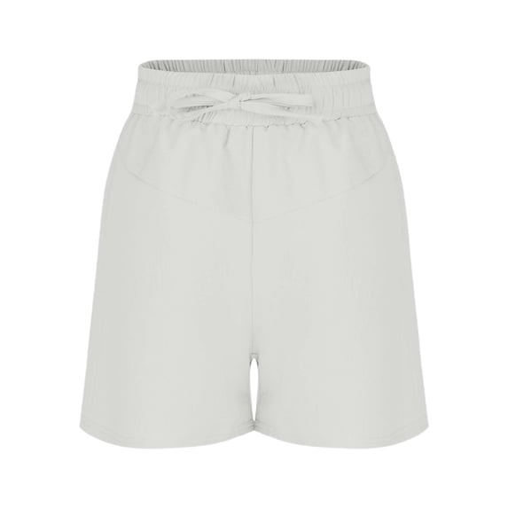 Hiijoy Big Boys Lightweight Elastic Waist Shorts Comfortable Solid Plain Shorts, Sizes 9-10Y