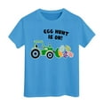 thumbnail image 1 of Hiijoy Big Girls Short Sleeve T-Shirt Easter T Shirt Kids Trendy Summer Tee, 1 of 3
