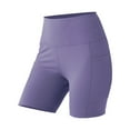 thumbnail image 1 of Hiijoy Big Girls Yoga Sports Shorts Stretch Tight Athletic Workout Shorts, Sizes 11-12Y, 1 of 2