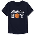thumbnail image 1 of Hiijoy Black T Shirt for Boy Birthday Basketball Short Sleeve O-Neck Tee Shirt, Sizes 0-13, 1 of 2