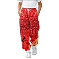 thumbnail image 1 of Hiijoy Boys Casual Sweatpants Loose Ice Cream Print Pants Fall Drawstring Pockets Pants, 1 of 6